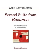Second Suite from Razumov by Bartholomew Greg for Woodwind Quintet