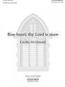 Rise heart - thy Lord is risen by McDowall Cecilia George Herbert for SSATB a cappella