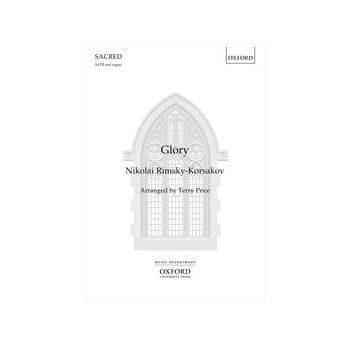 Glory by Rimsky-Korsakov Nikolai - Price Terry - for SATB and Organ