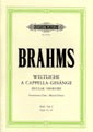 Secular Choruses Volume 1 by Brahms Johannes for SATB (Op 42 and 62)