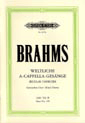 Secular Choruses Volume 2 by Brahms Johannes for SATB a cappella (Op 93a and 104)