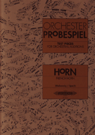 Test Pieces For Orchestral Auditions by - Ritzkowsky / spach - for French Horn Orchestral Excerpt (COLL)