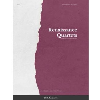 Renaissance Quartets of Progressive Difficulty, Volume 1