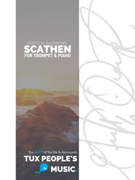 Scathen by Davenport Geritt W for Solo Bb Trumpet and Piano