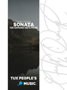 Sonata by Nossek Colin I for Solo Soprano Saxophone and Piano