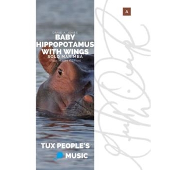 Baby Hippopotamus with Wings