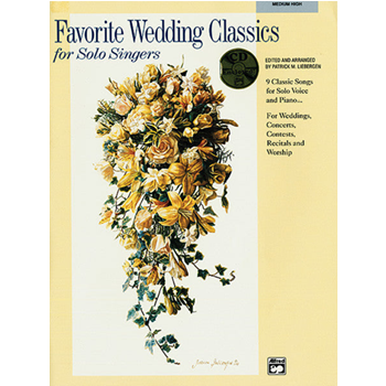 Favorite Wedding Classics for Solo Singers (Medium High)