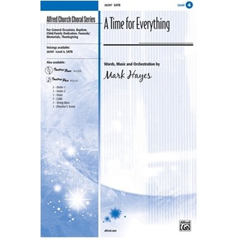 A Time for Everything