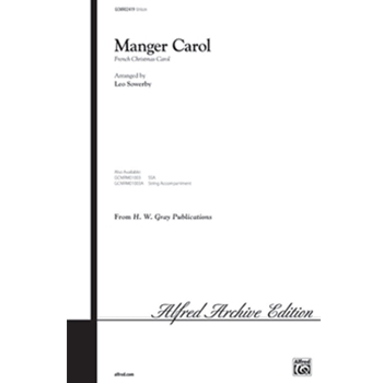 Manger Carol by - Leo Sowerby - for Choir