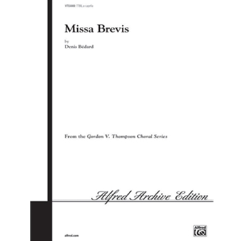 Missa Brevis by Bedard Denis for Choir