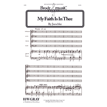 My Faith Is In Thee