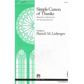 Simple Canon of Thanks
