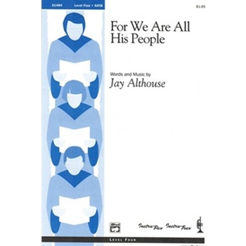 For We Are All His People