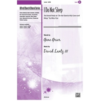 I Do Not Sleep