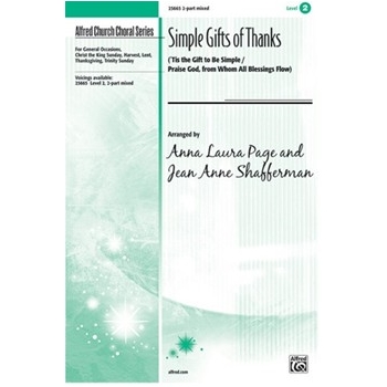 Simple Gifts of Thanks
