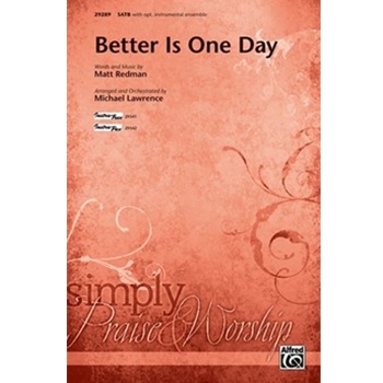 Better Is One Day