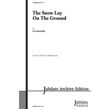 The Snow Lay on the Ground (Venite Adoremus)