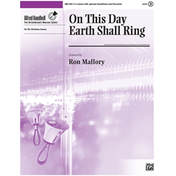 On This Day Earth Shall Ring by - Mallory Ron - for Handbells 3-5 Octave