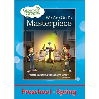 We Are God's Masterpiece Preschool Curriculum (Spring) DVD Digipak