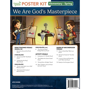 We Are God's Masterpiece Elementary Curriculum (Spring) Poster Kit