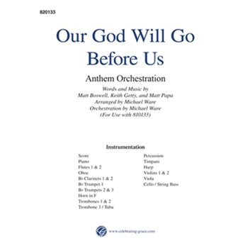 Our God Will Go Before Us Orchestration