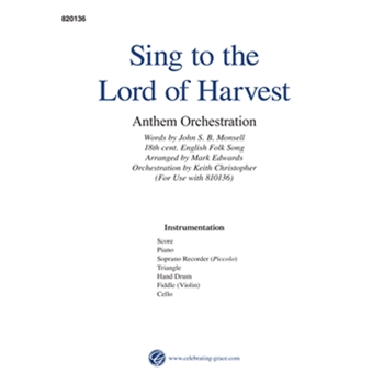 Sing to the Lord of Harvest Orchestration