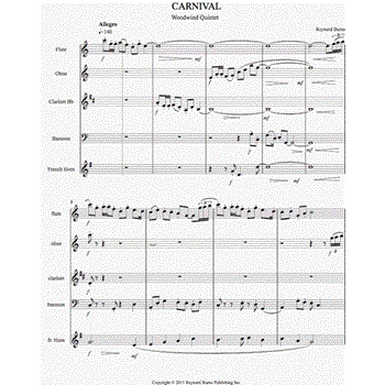 Carnival for Woodwind Quintet