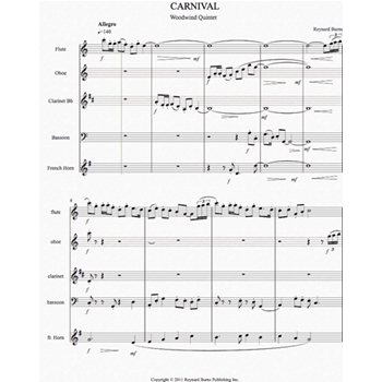 Carnival for WW Quintet