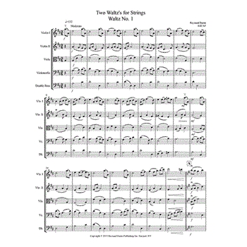 Two Waltzes for Strings