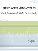 Headache Miniatures by Ward Petrinowitsch Hall Tucker and Dooley for Percussion Ensemble