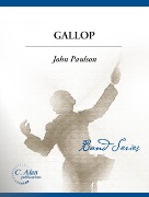 Gallop by Paulson John for Concert Band