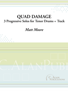 Quad Damage - 3 Progressive Solos for Tenor Drums + Track