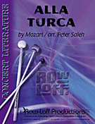 Alla Turca by Mozart Wolfgang Amadeus - Saleh Peter - for Percussion Choir
