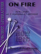 On Fire by Camilo Michel - Argenziano Ed - for Percussion Choir