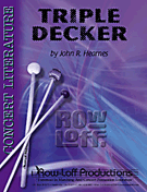 Triple Decker by Hearnes John R for Percussion Sextet
