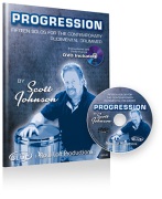 Progression by Johnson Scott for Snare Drum Collection (Book / DVD)