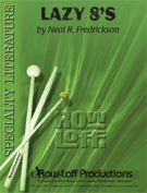 Lazy 8's by Fredrickson Neal R for Percussion Feature