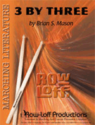 3 By Three by Mason Brian for Percussion Feature