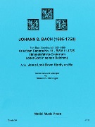 Aria from Cantata No 11 BWV 11 Aria - Jesus Look Down Kindly on Me by Bach Johann Sebastian - Dishinger Ronald C - for Trombone and Piano
