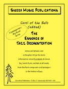 Carol of the Bells (Edited) by Traditional - DeRosa and Curnow - for Jazz Ensemble