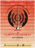 Enverdine by Reinhardt - Bouchet - for 6 Clarinet