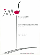 Invocation Aux 4 Lunes by Aubin Francine for Bassoon