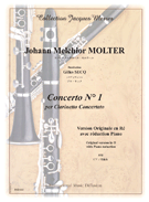 Concerto #1 by Molter - Seck G. - for D Clar