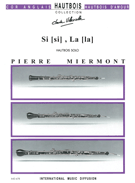 Si [Si] La [La] by Miermont for oboe seul