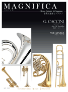 Ave Maria by Caccini Giulio - Torreilles M. - for Quintet and Sop