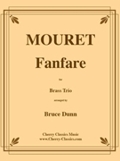 Fanfare by Mouret Jean-Joseph - Dunn Bruce - for Brass Trio