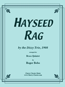 Hayseed Rag by Traditional American Folk Songs - Bobo Roger - for Brass Quintet