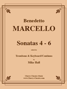 Sonatas 4-6 for Trombone & Keyboard by Marcello Benedetto - Hall Mike - for Trombone and Piano