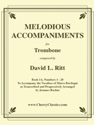 Melodious Accompaniments for Trombone incl. CD-Rom Volume 1A (1-20) by Bordogni Marco - Ritt David - for Trombone Duet