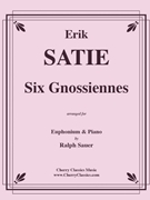 Six Gnossiennes for Euphonium & Piano by Satie Erik - Sauer Ralph - for Euphonium and Piano